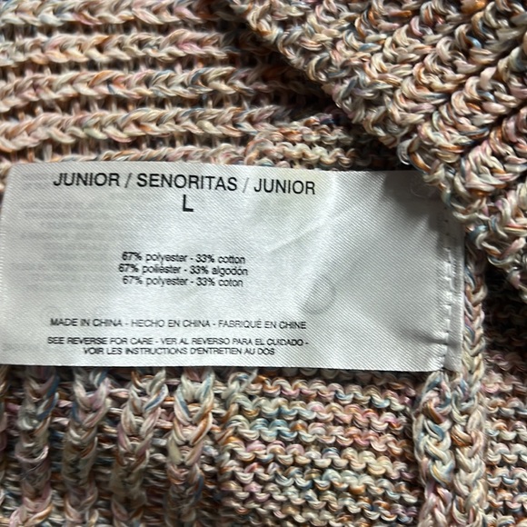 Ella Moss Multi Colored Sleeveless Sweater - Picture 7 of 8